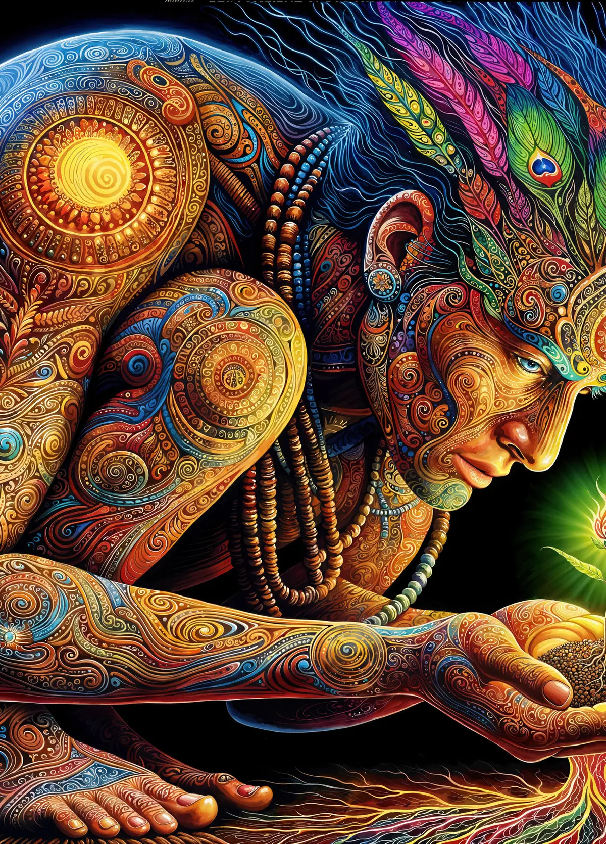 The awakened body — sacred geometry as lived experience