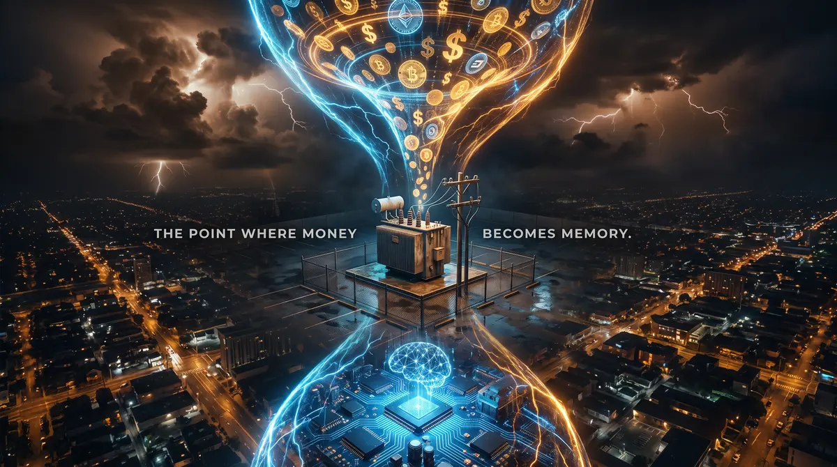 The bottleneck: where money becomes memory
