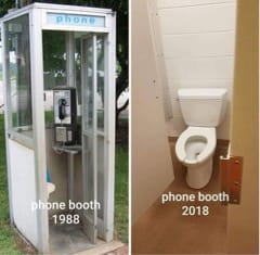 decay of phones blog 3 - The Decay of Professional Phone Calls Circa 2022 Or, Whatever Happened to Telephone Booths?