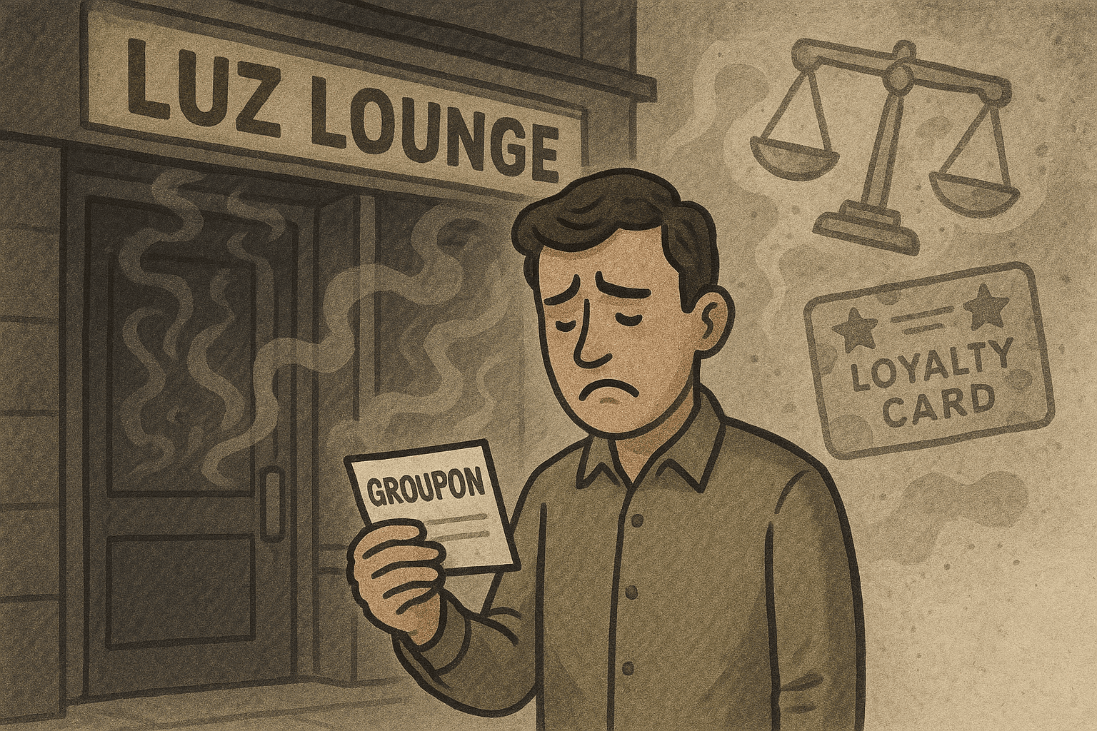 Luz Lounge: Where Loyalty Goes to Die (and Groupon Deals Are Just Lipstick on a Lasered Pig)